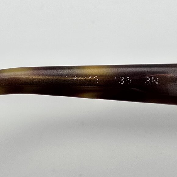 Chanel 5225-Q 714/3B Tortoise Brown Leather Frame Brown Lens Sunglasses w/ Case - Picture 8 of 15